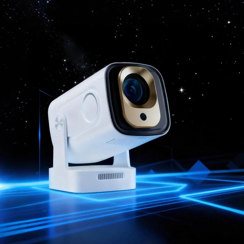 Portable Projector 1080P Full HD | Auto Focus, 200 ANSI Lumens | Remote Control, Compact ABS Travel-Friendly Design 5