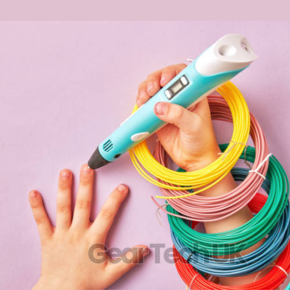 3D Printing Pen | Adjustable Temperature & Speed Control | 100m PLA Filament Included for Creative Drawing and Craft Projects 2