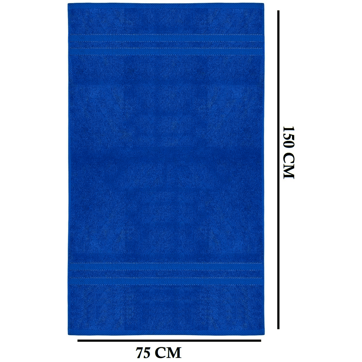 Jumbo Bath Towel Set, 4-Piece | Solid Colour, 12 Shade Options | Quick-Dry, Machine Washable, Coordinated Bathroom Set 29