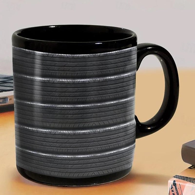 Toolbox Mug Ceramic Novelty Microwave Safe Compact with Raised 3D Pattern 15