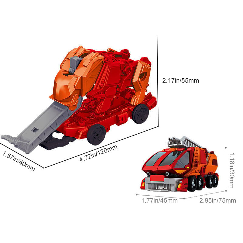 Flip Stunt Car Toy ABS | Self-Triggering Jump, Flip & Shape-Change Action | No Battery, Reusable, Impact-Resistant 1