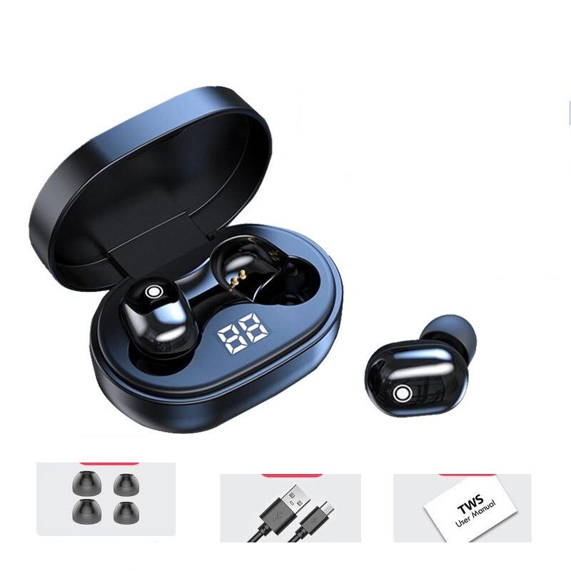 Bluetooth Noise Cancelling Earbuds V5.0 | Dual-Device Connection, Waterproof Design | 80-Hour Standby Charging Case 4