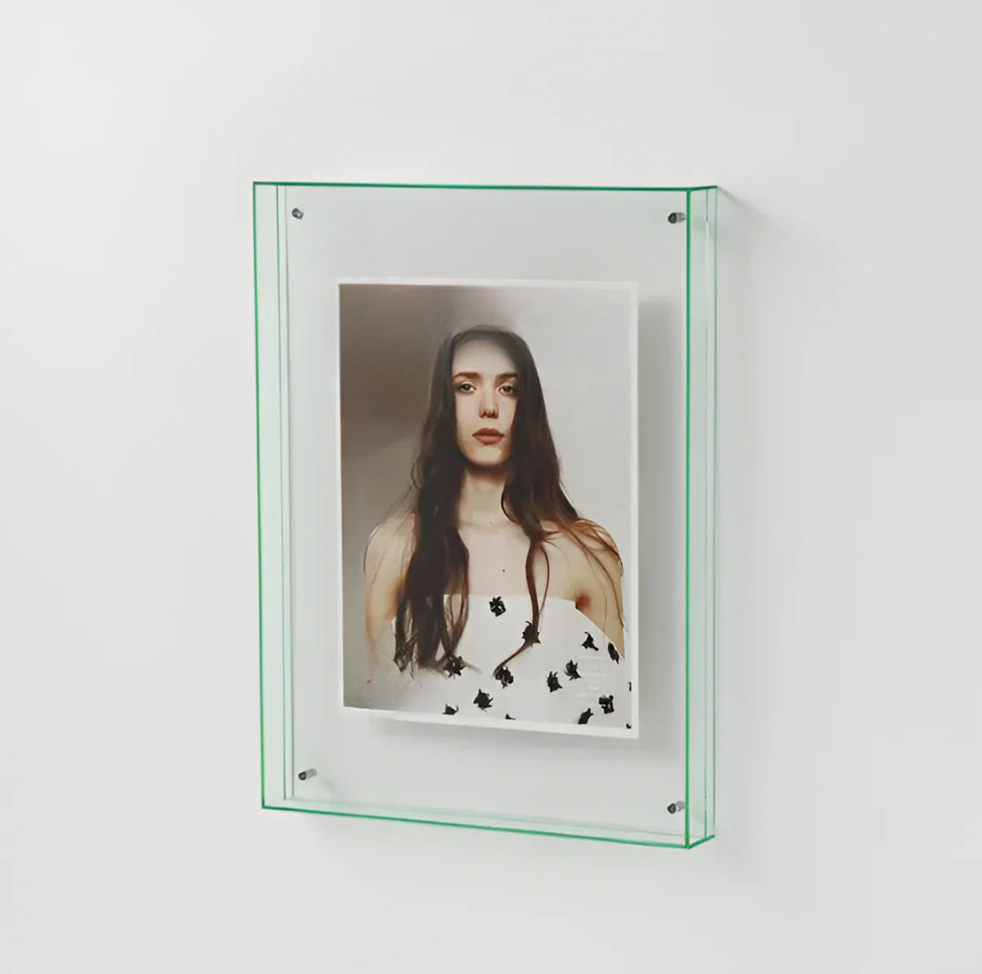 Acrylic Photo Frame | Colourful Transparent Desk Display