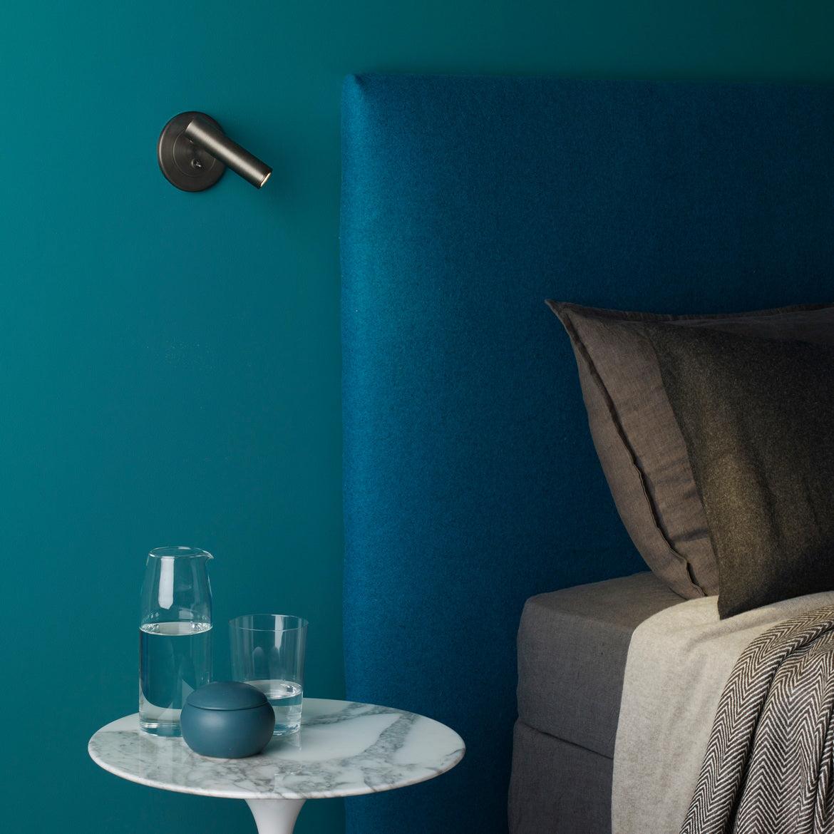 Adjustable Metal Wall Reading Lamp with Cylindrical Head 3