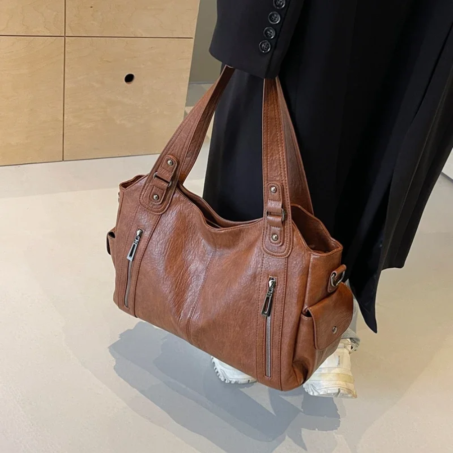 Alma | Shoulder Bag for Women - Multi-Compartment Design in PU Leather
