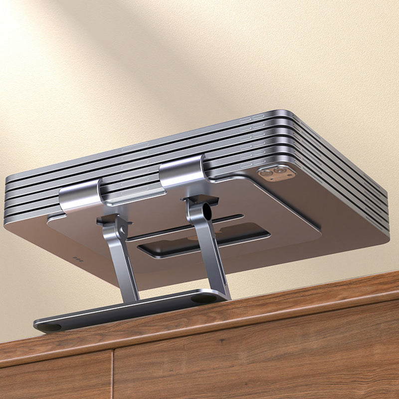 Aluminium Tablet Stand | 360° Rotating & Foldable Design | Adjustable Height for Tablets and Phones up to 12.9 Inches