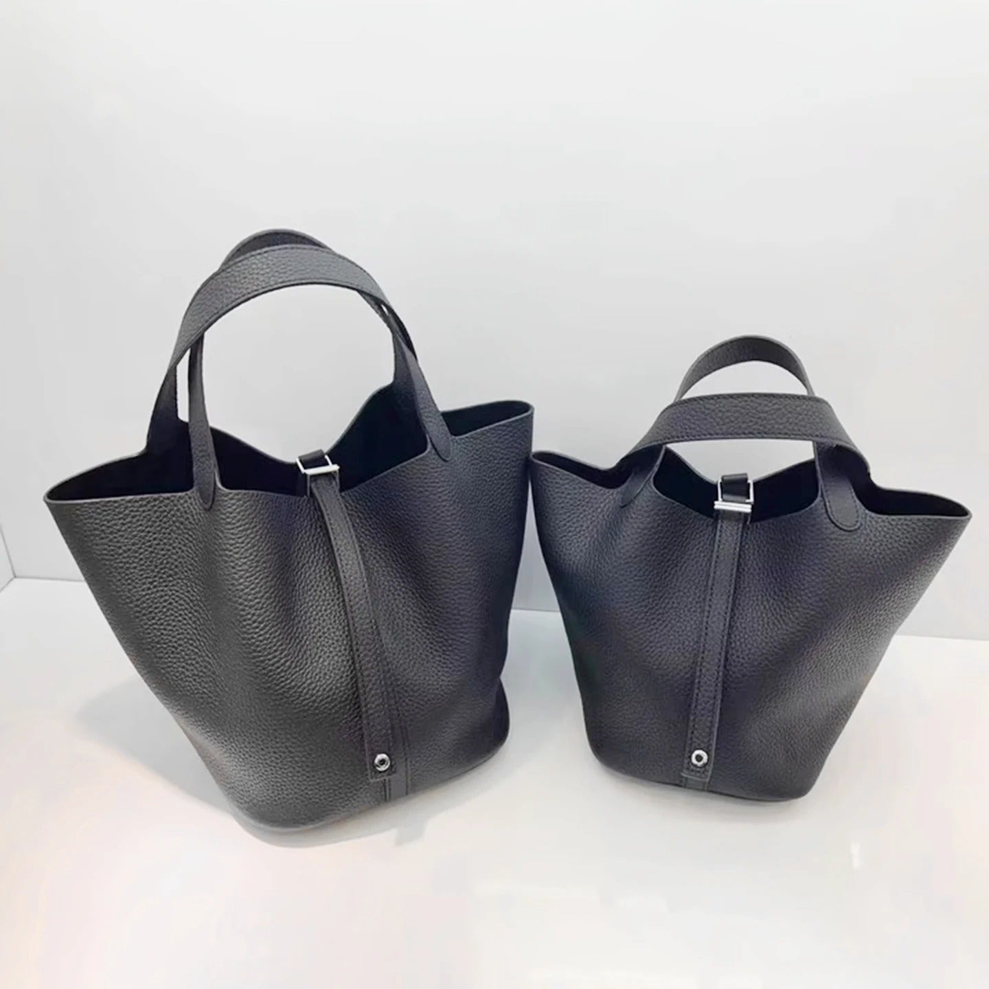 Ann | Faux Leather Tote Bag – Medium Size With Structured Design