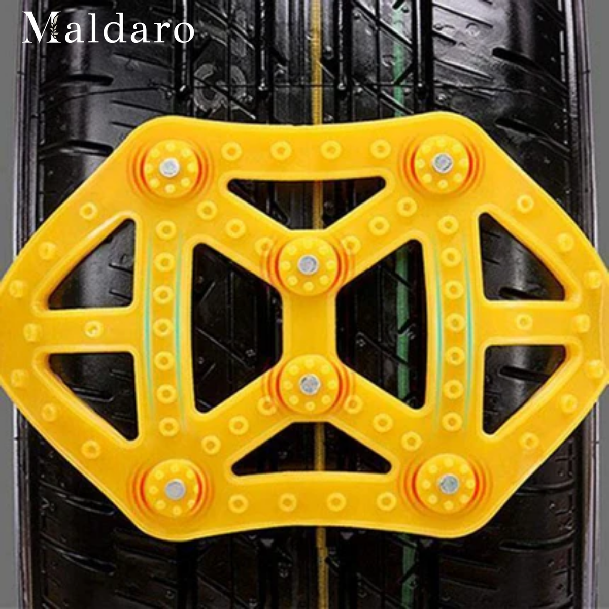Anti-Slip Snow Chains | Universal Fit for Cars, SUVs & Vans | Cold-Resistant TPU & Steel Grip for Winter Driving