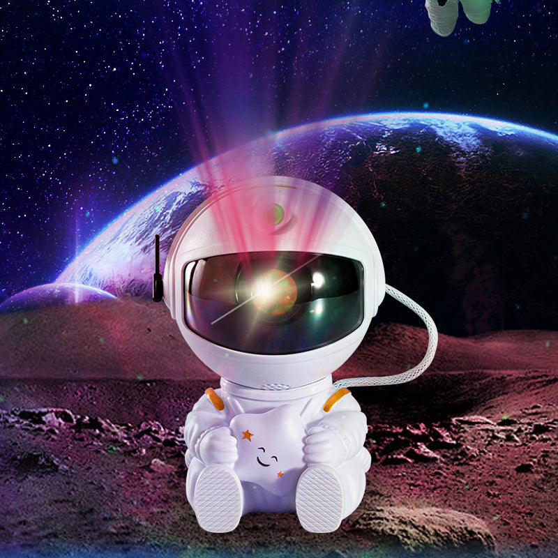 Astronaut Galaxy Projector Light | 8 Light Modes with Remote Control | Rotating Nebula Display for Bedroom Ceiling