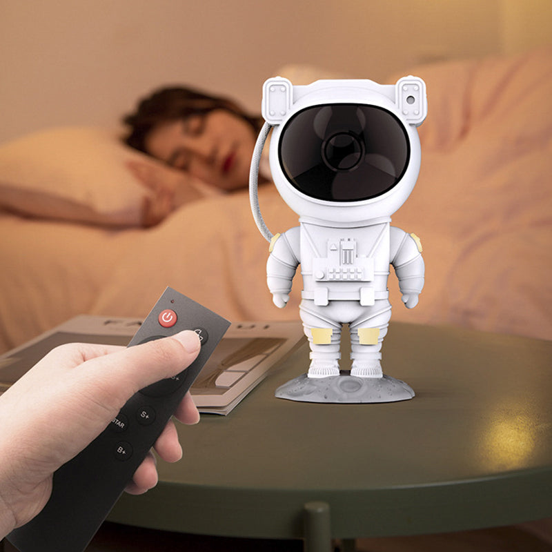 Astronaut Galaxy Projector Light | 8 Light Modes with Remote Control | Rotating Nebula Display for Bedroom Ceiling