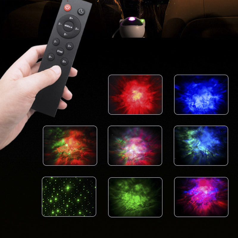 Astronaut Galaxy Projector Light | 8 Light Modes with Remote Control | Rotating Nebula Display for Bedroom Ceiling
