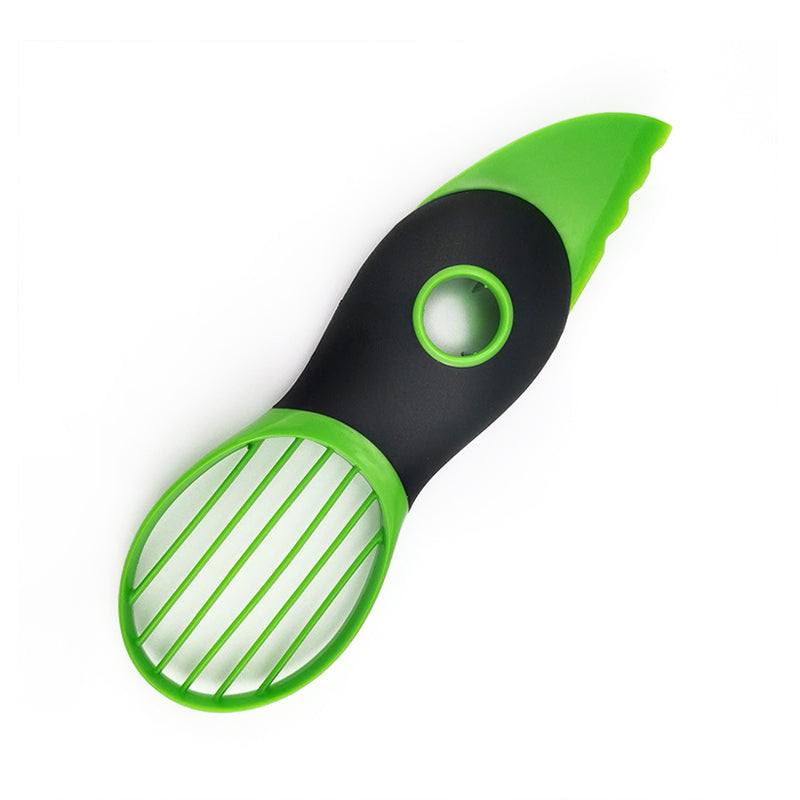 Avocado Slicer Stainless Steel | Peels, Splits, Cores and Slices in Seconds | Multipurpose Fruit Tool for Kiwi and Dragon Fruit