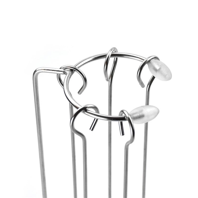 BBQ Skewers | Hanging Arm Stand, Dipping Pot Well Base
