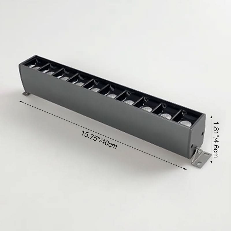 Rotatable Linear LED Flush Mount Ceiling Light | 90° Adjustable Wall Washer | Home Office and Living Room Lighting 6
