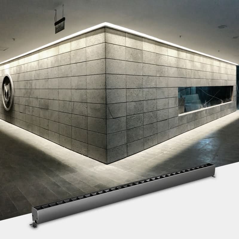 Rotatable Linear LED Flush Mount Ceiling Light | 90° Adjustable Wall Washer | Home Office and Living Room Lighting 4