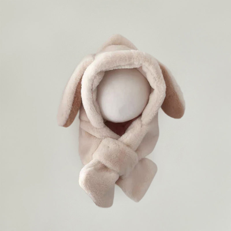 Baby Warm Hooded Hat | Cosy 2-in-1 Hood & Scarf Design