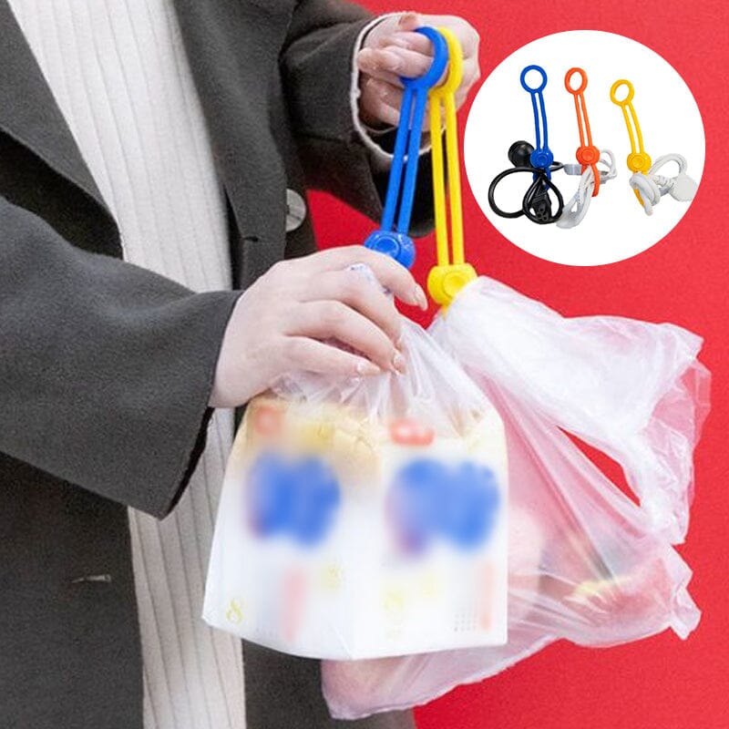 Bag Sealing Clips Set of 5 | Adjustable Slide Seal for Custom Fit | Airtight Freshness, Freezer & Dishwasher Safe