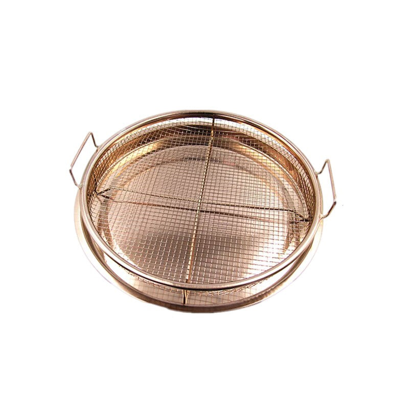 Baking Tray | Raised Drop-In Mesh Basket, Side Handles