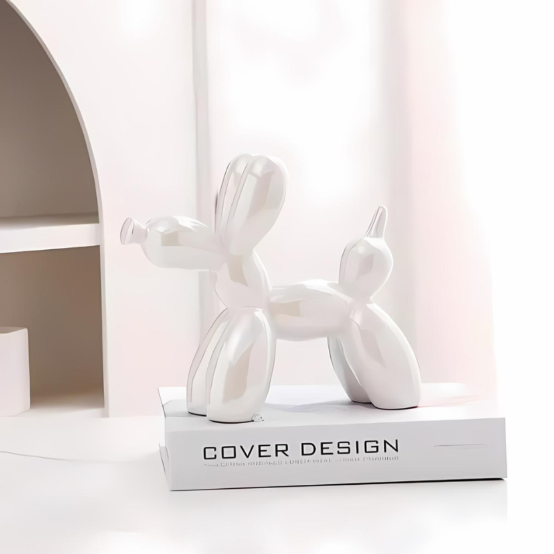 Balloon Dog Sculpture | Mirror Finish, Twisted Segments