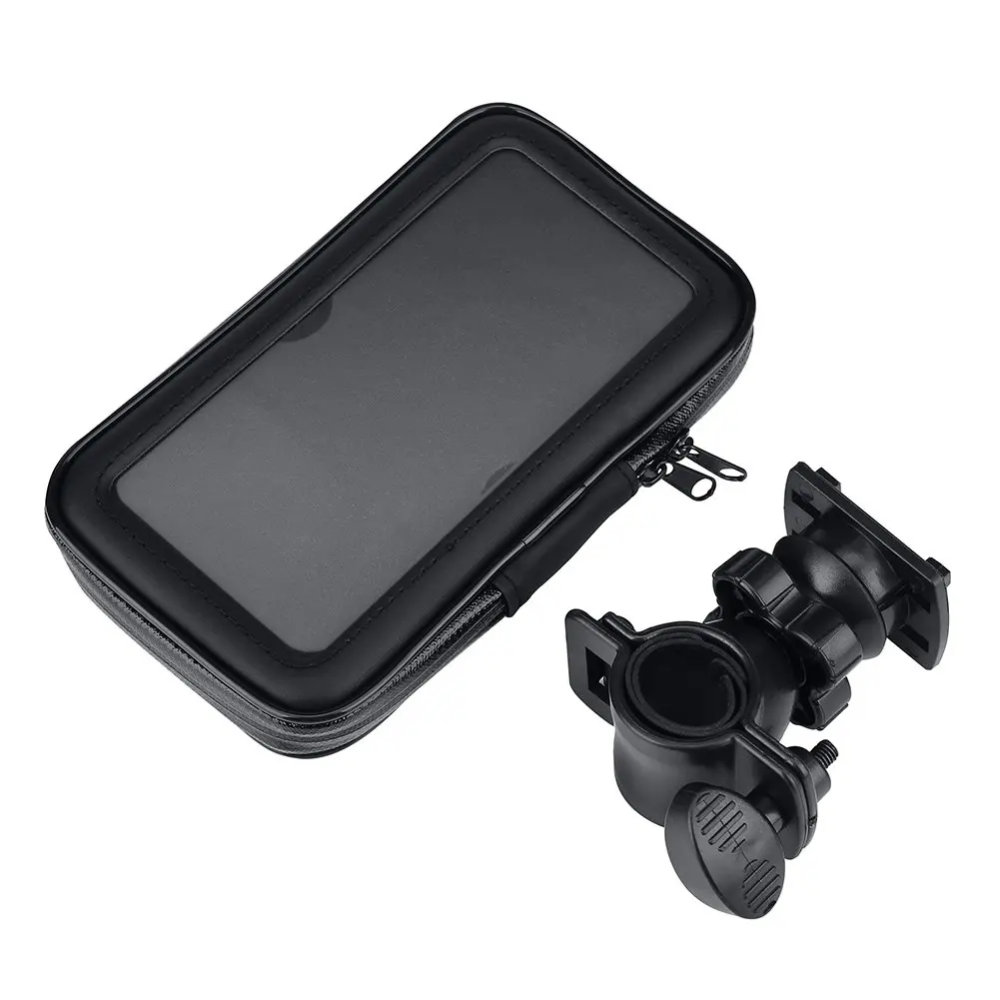 Bike Phone Mount Handlebar Holder | Fits 17–30mm Tubes, Phones Up To 6.3 Inch | Waterproof & Secure Grip For Every Ride