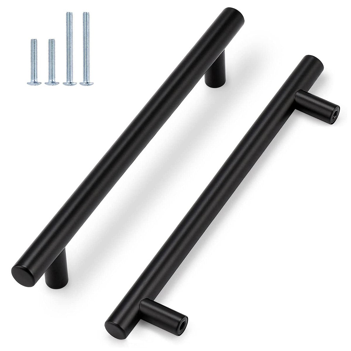 Black Stainless Steel Kitchen Handles – Modern Design for Home Cabinets 10