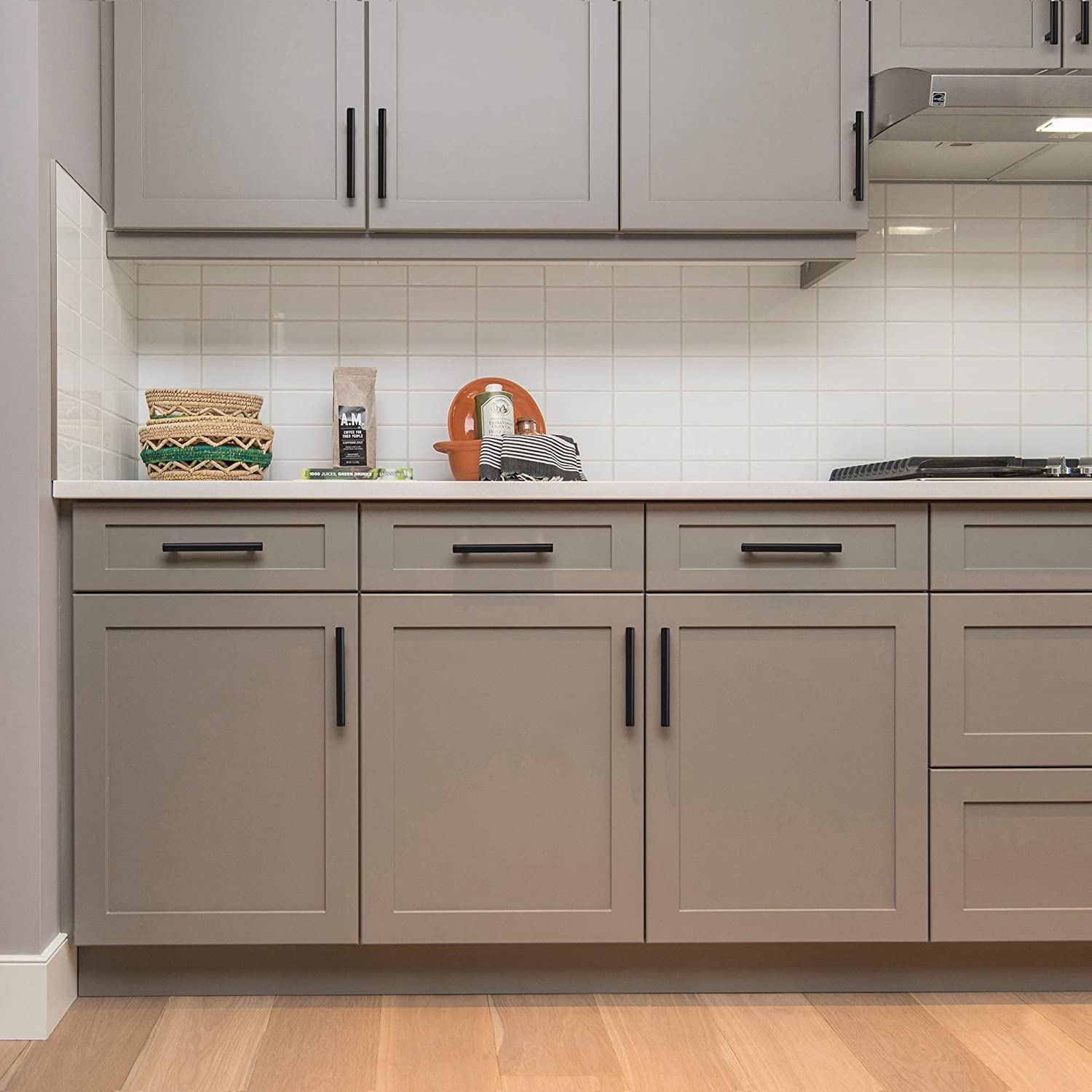 Black Stainless Steel Kitchen Handles – Modern Design for Home Cabinets 5