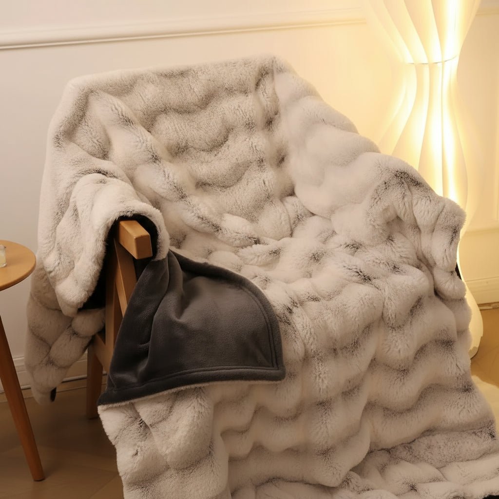 Blanket | Deep Wave-Textured Pile, Soft On Both Sides