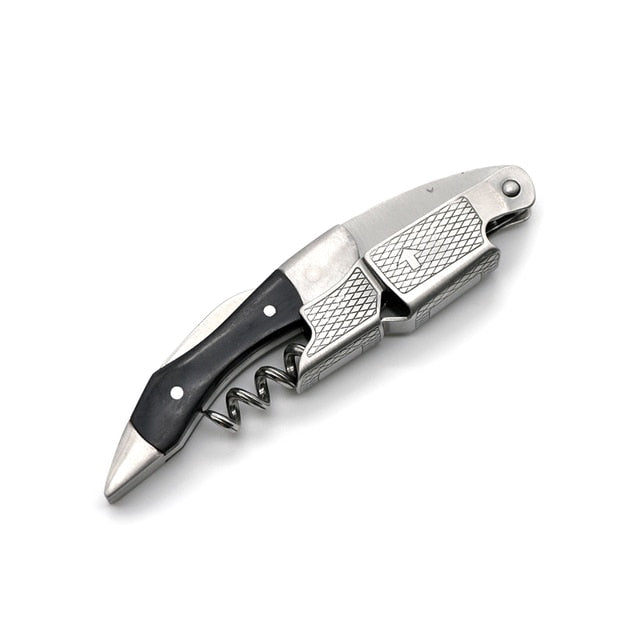 Bottle Opener and Foil Cutter | Two-Step Lever, Tail Blade