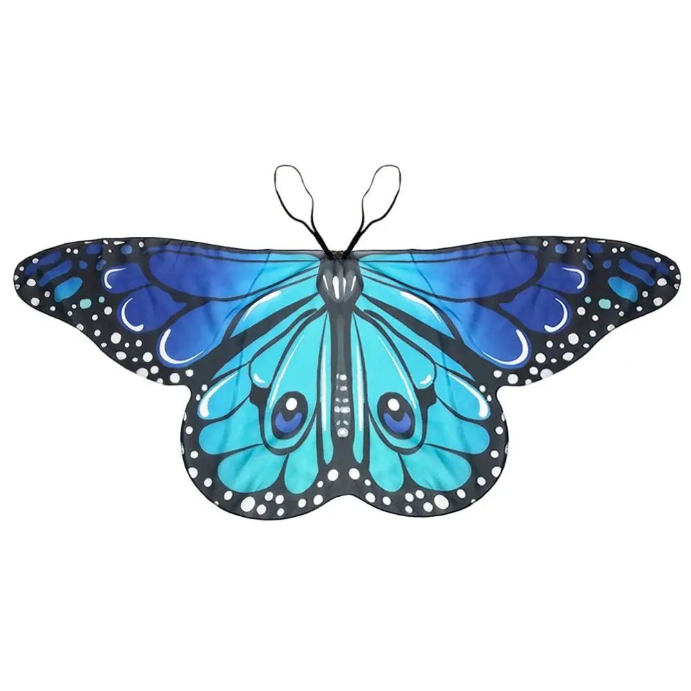 Butterfly Wings Fairy Cape | Lightweight Flowing Costume Cape | Soft Fabric for Dress-Up, Parties and Performances