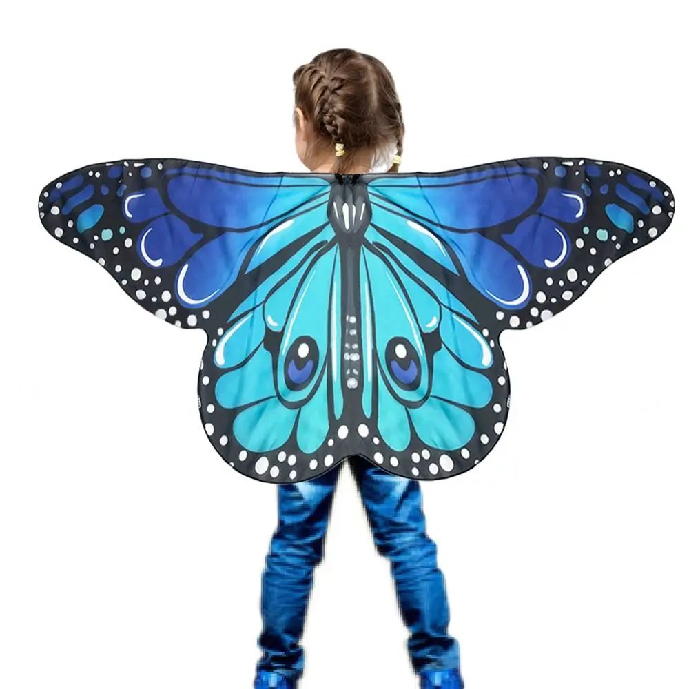 Butterfly Wings Fairy Cape | Lightweight Flowing Costume Cape | Soft Fabric for Dress-Up, Parties and Performances