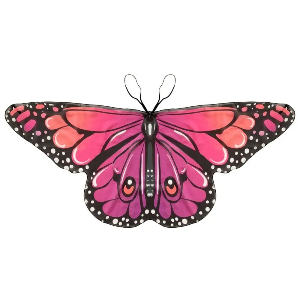 Butterfly Wings Fairy Cape | Lightweight Flowing Costume Cape | Soft Fabric for Dress-Up, Parties and Performances