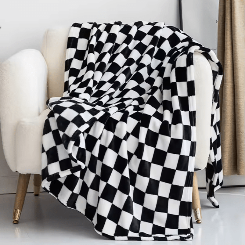 COZYCHECK – Flannel Fleece Blanket | Soft, Warm & Usable Year-Round 0