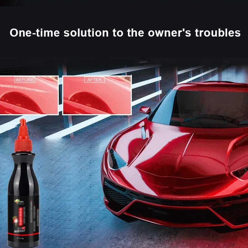 Car Scratch Repair Wax 100ml | Clear Coat Scratch Repair Compound | Reduces Scratches & Prevents Rust On All Paint Colours