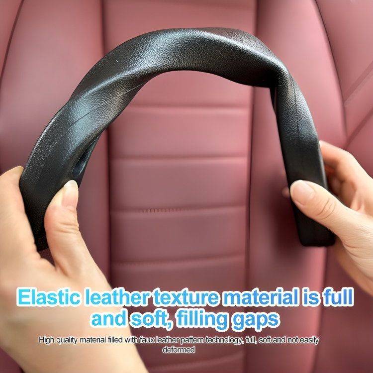 Car Seat Gap Filler Polyurethane | Set of 2, Universal Fit for All Car Models | Stops Items Falling Between Seats