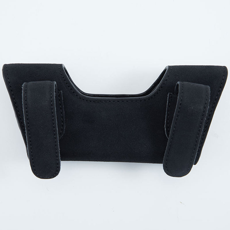 Car Sun Visor Glasses Holder Faux Leather | Magnetic Buckle Clip-On Case | Universal Fit for Sunglasses & Cards
