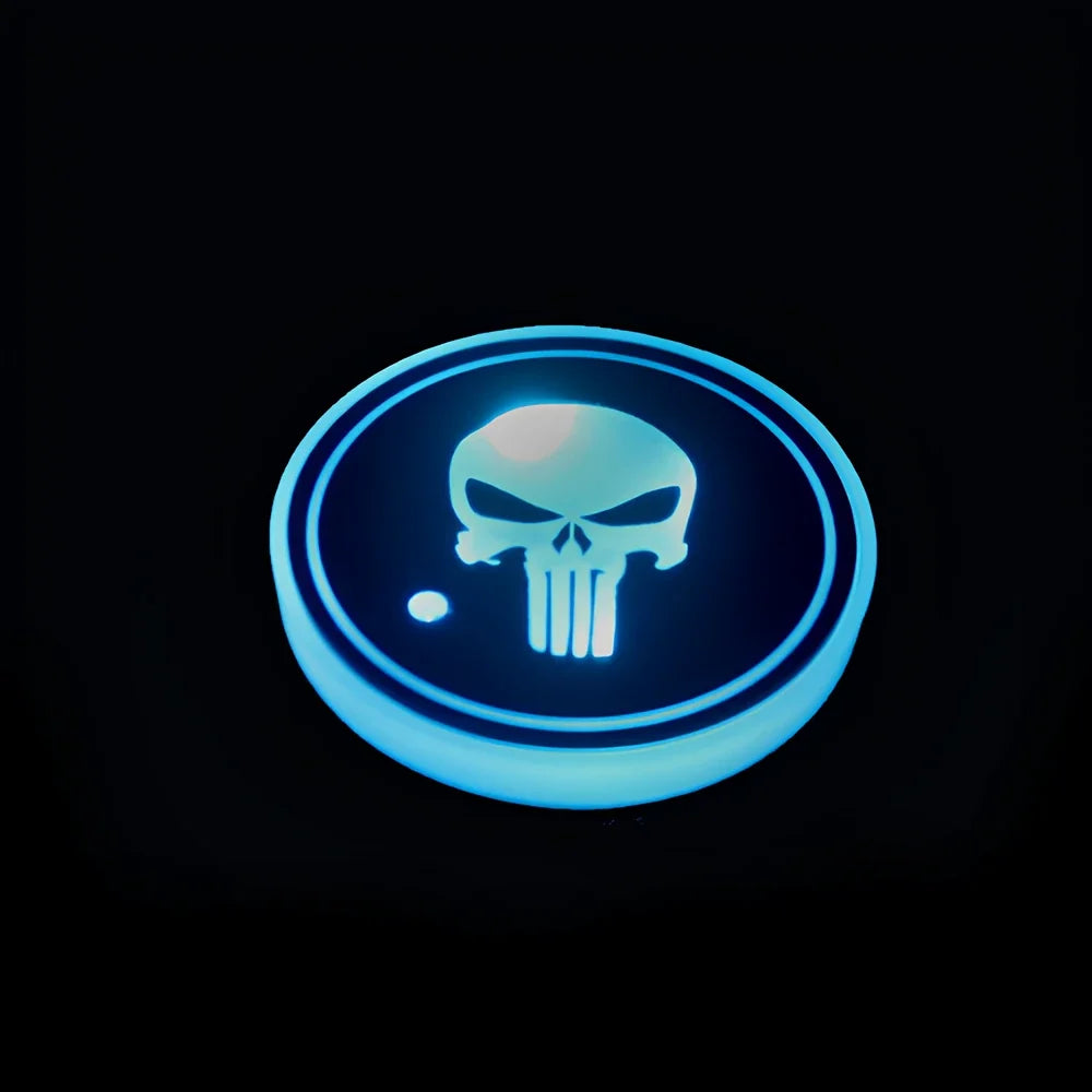LED Glow Disc 2 Pack | Acrylic, Vibration & Motion Sensor Activated | Rechargeable USB, 7 Colours, 15 Day Battery Life 11