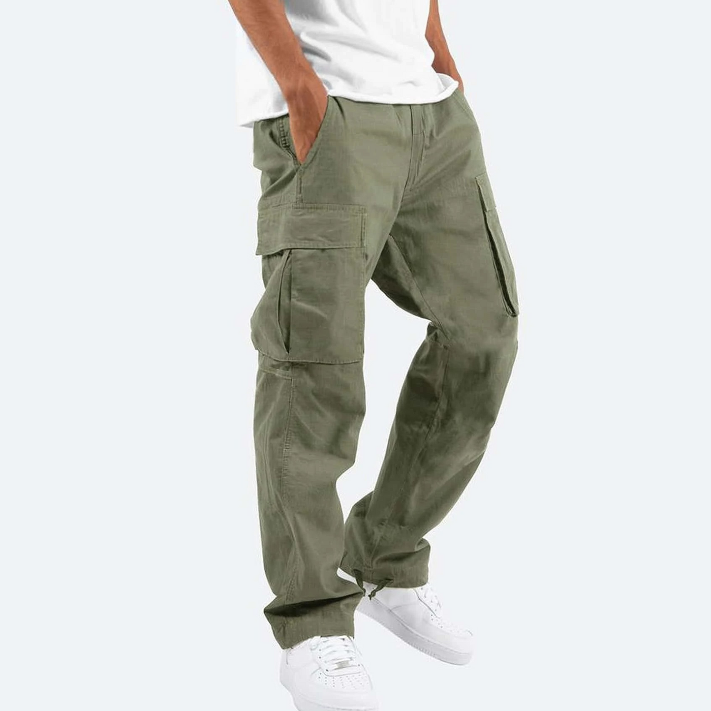 CargoFit | Men's Relaxed Fit Cargo Trousers – Utility Pockets 3