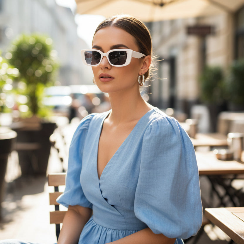 Cat-Eye Sunglasses With UV400 Protection – Lightweight Frame