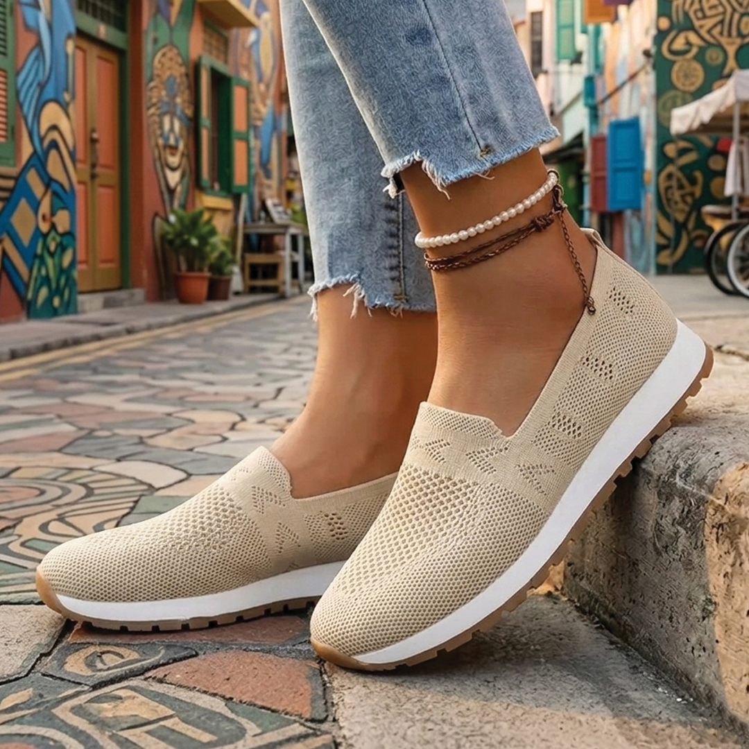 Charlotte | Comfort Shoes – Breathable Mesh Slip-On Design for All-Day Wear