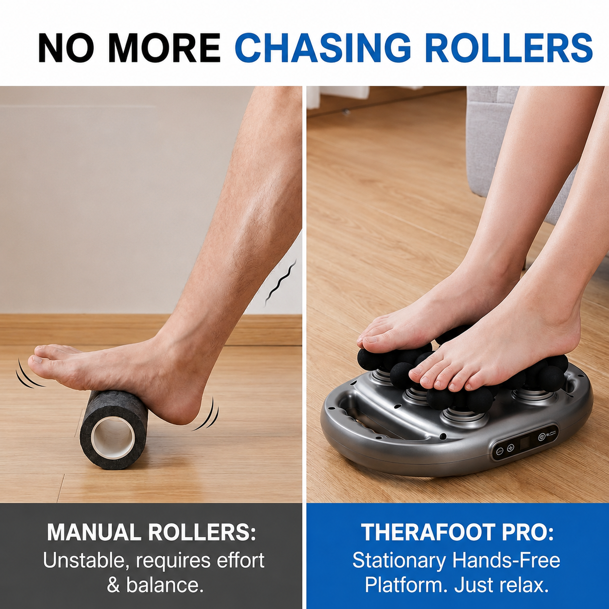 Plantar Fasciitis Massager | Vibration Platform, Multi-Node Surface
