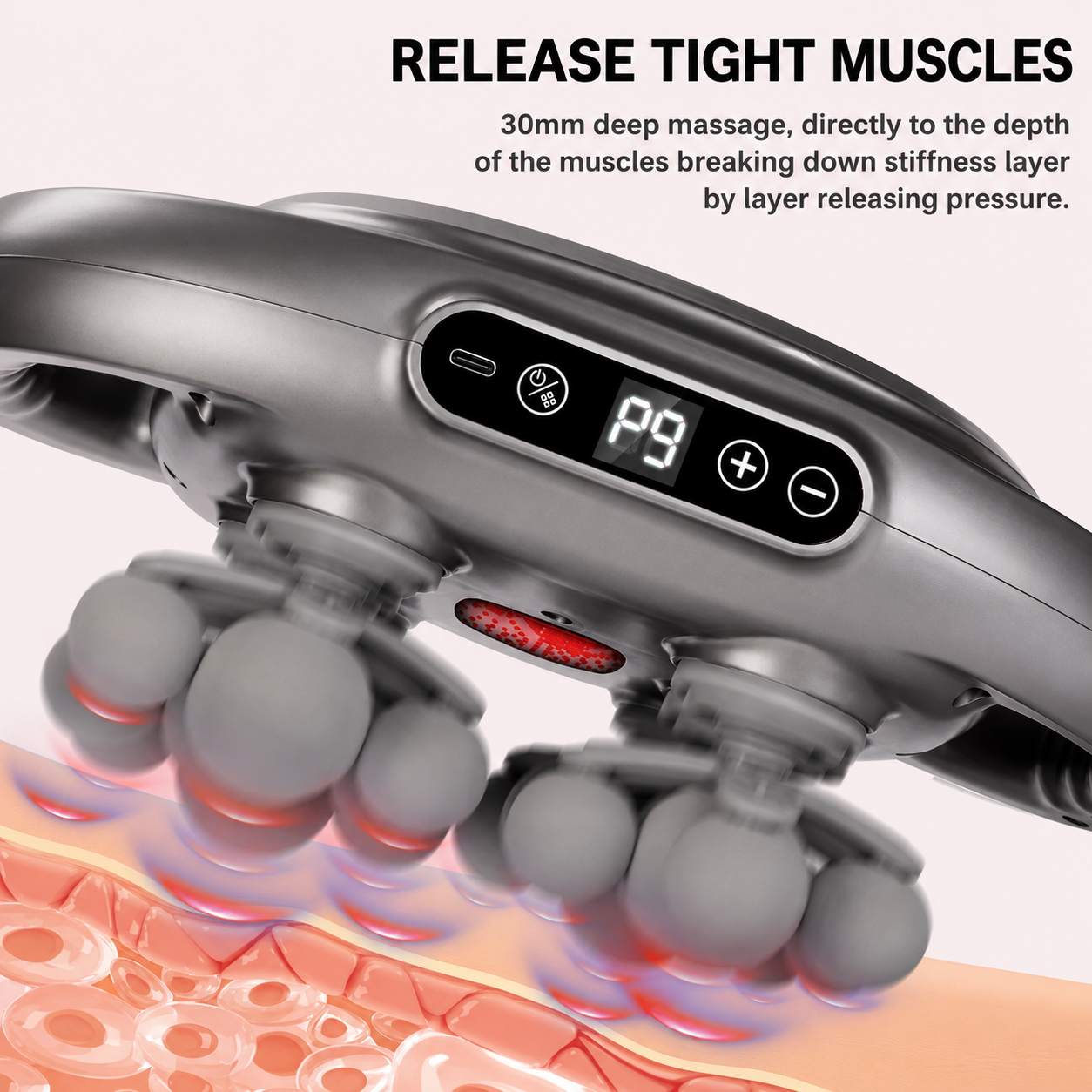 Plantar Fasciitis Massager | Vibration Platform, Multi-Node Surface