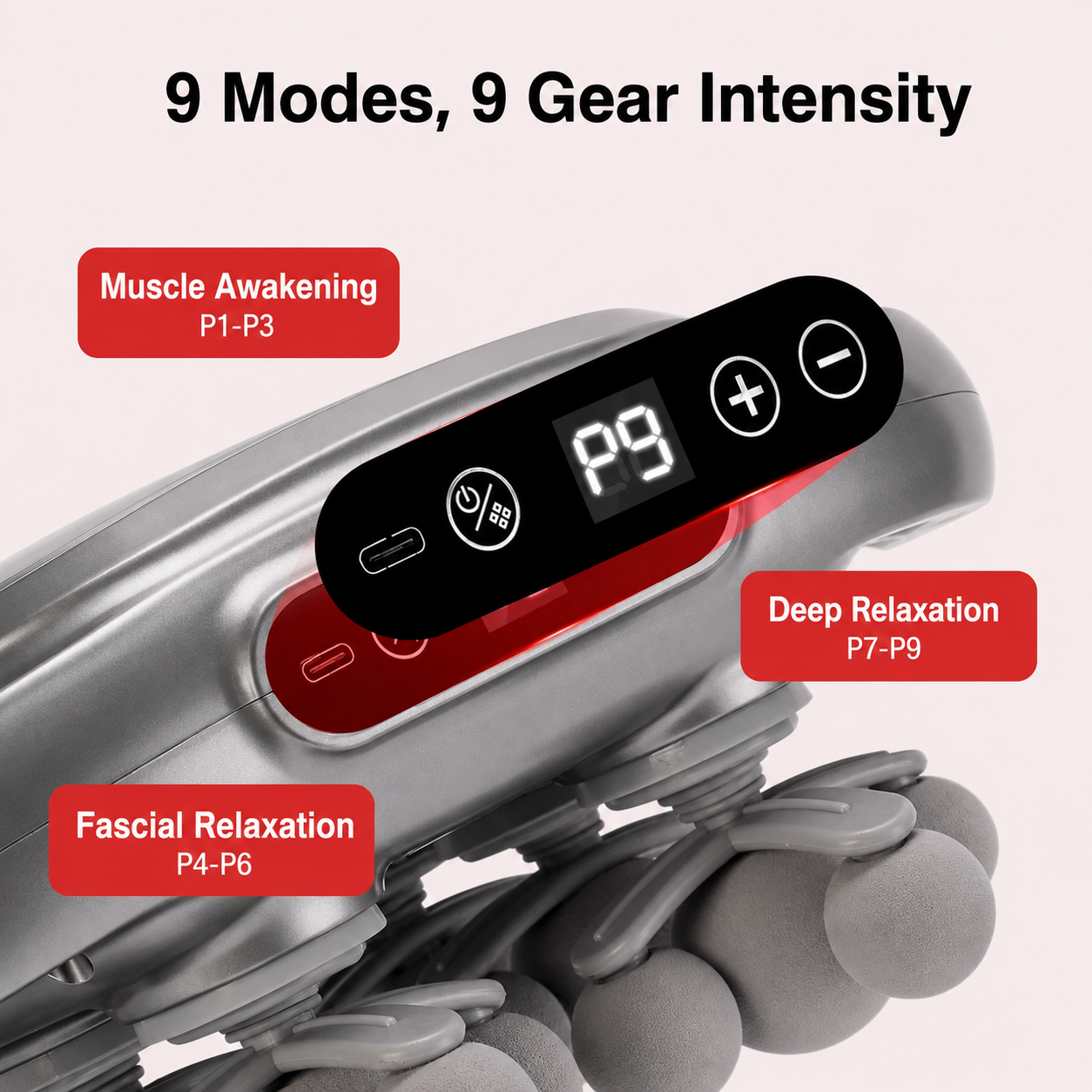 Plantar Fasciitis Massager | Vibration Platform, Multi-Node Surface