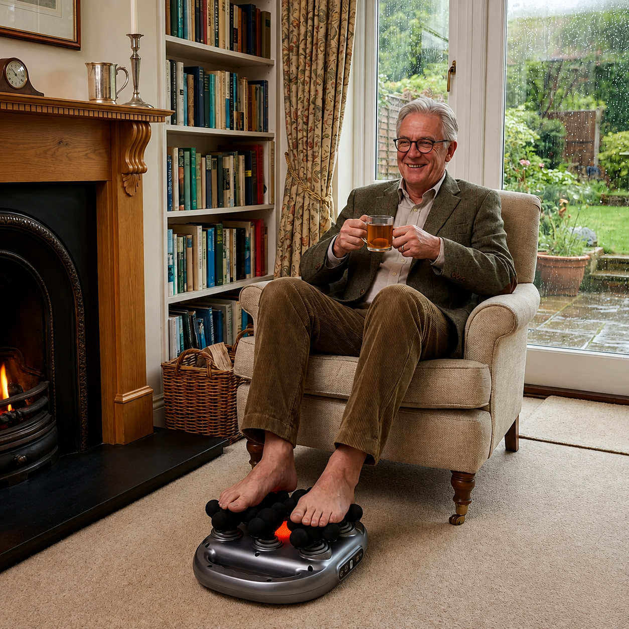 Plantar Fasciitis Massager | Vibration Platform, Multi-Node Surface