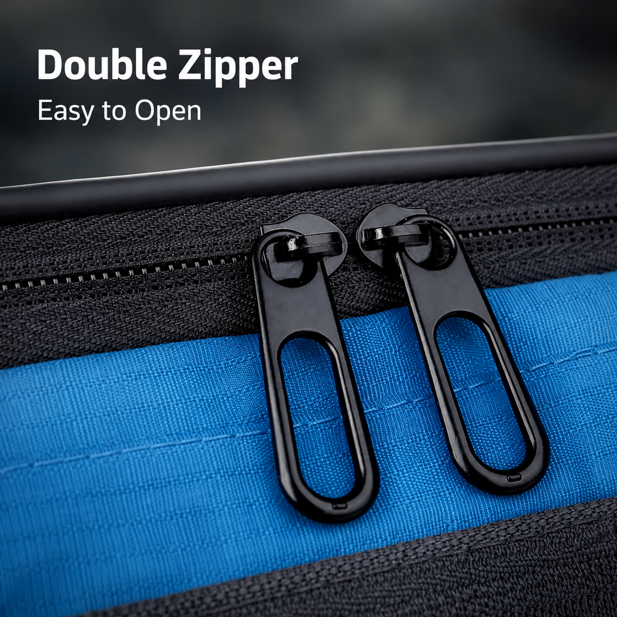 Bike Handlebar Storage Bag | Touchscreen Phone Window, 22 x 12 x 12.5 cm | Waterproof Nylon, Hook-and-Loop Mount 5