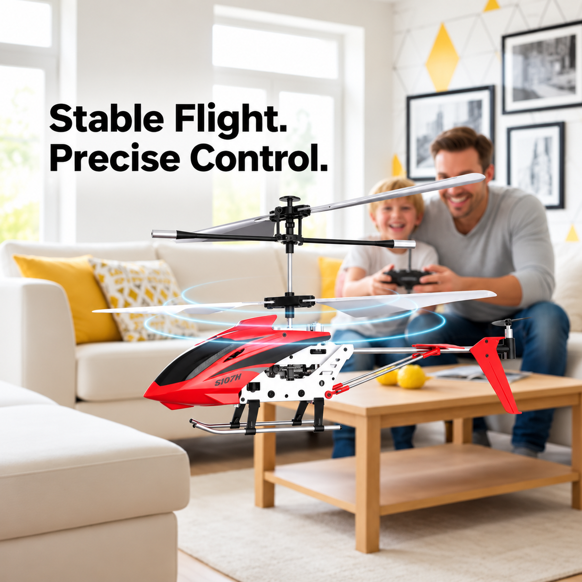 Real Flight Control | RC Helicopter, Coaxial Rotors