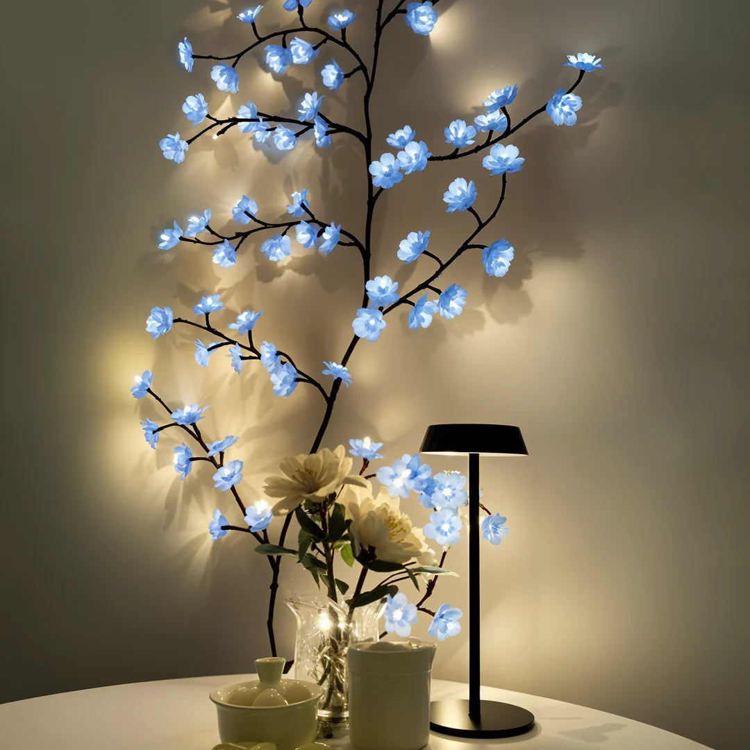 Cherry Blossom LED Wall Light | Bendable Branches, Lit Tips