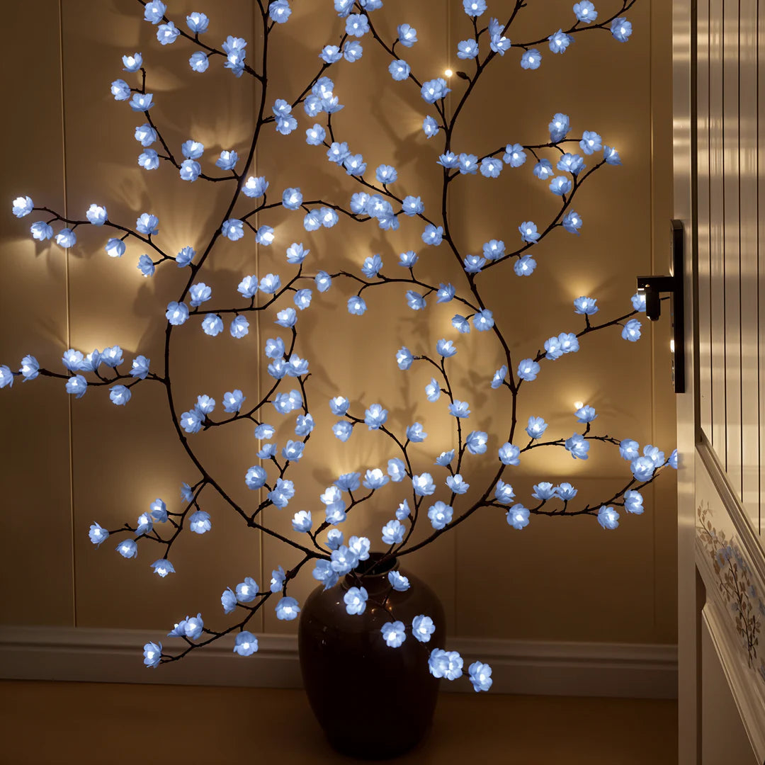 Cherry Blossom LED Wall Light | Bendable Branches, Lit Tips