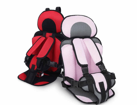 Child Car Seat | Portable Adjustable Mesh Booster