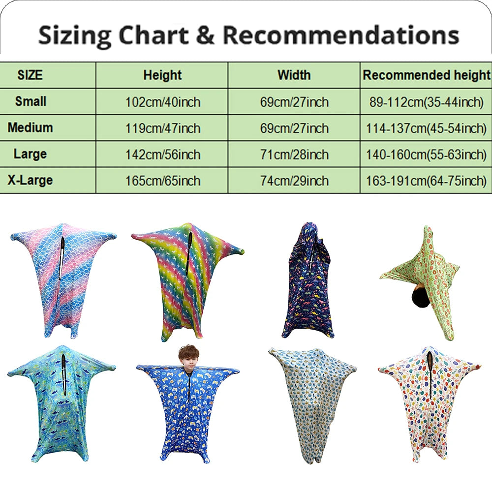 Children Sensory Body Sock – Stretchy Body Sock for Pressure Comfort | Active Play 2