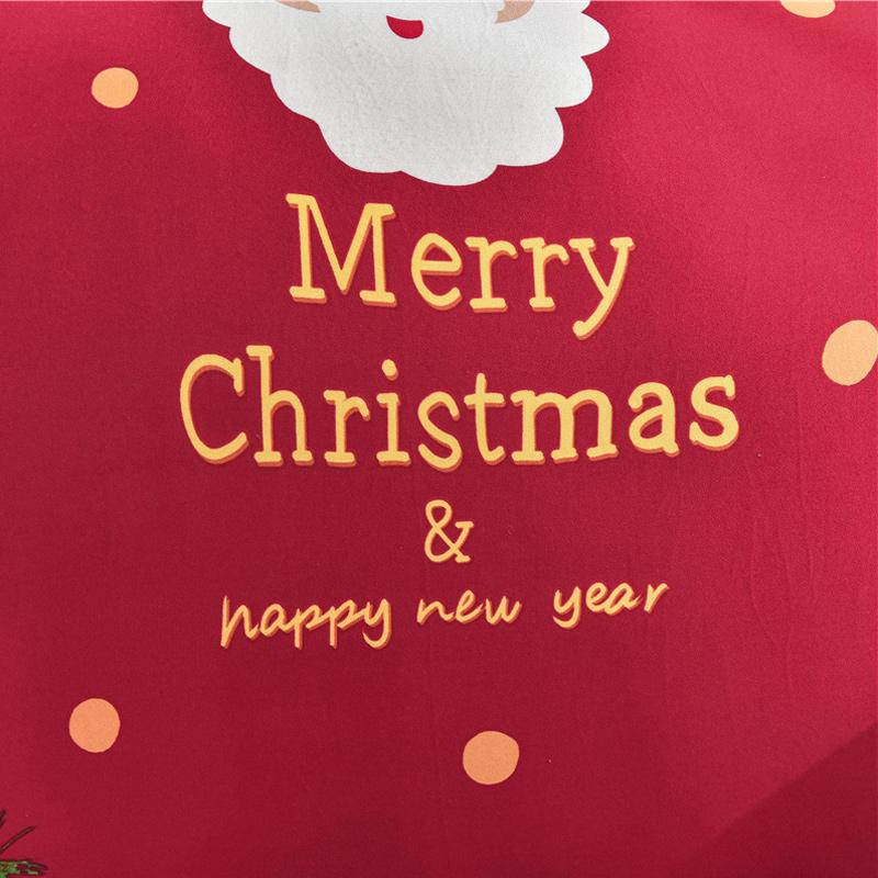 Christmas Sofa Cover Santa Claus & Penguin Designs | Stretch Elastic Fit for 1-4 Seater Sofas | Soft Polyester Protection